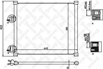 Конденсатор STELLOX 10-45428-SX