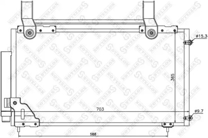 Конденсатор STELLOX 10-45433-SX