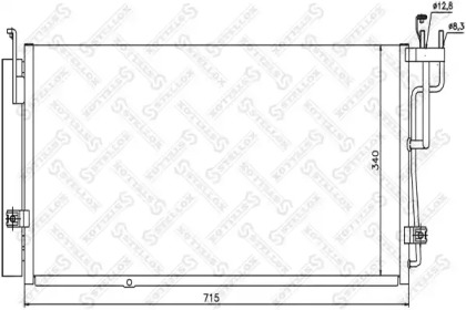 Конденсатор STELLOX 10-45439-SX