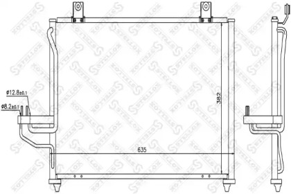 Конденсатор STELLOX 10-45440-SX