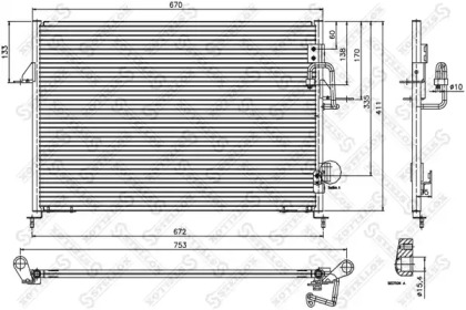 Конденсатор STELLOX 10-45450-SX