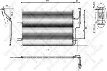 Конденсатор STELLOX 10-45453-SX