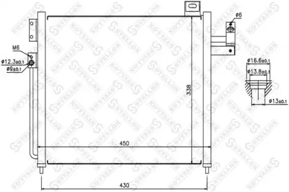 Конденсатор STELLOX 10-45458-SX