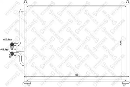 Конденсатор STELLOX 10-45459-SX