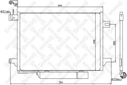 Конденсатор STELLOX 10-45464-SX