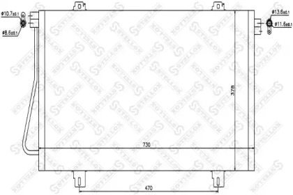 Конденсатор STELLOX 10-45470-SX