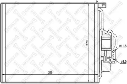 Конденсатор STELLOX 10-45489-SX