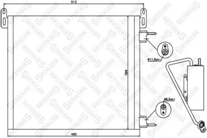 Конденсатор STELLOX 10-45496-SX