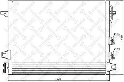 Конденсатор STELLOX 10-45499-SX