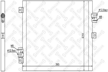 Конденсатор STELLOX 10-45502-SX