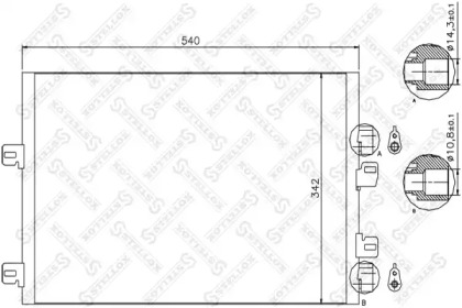 Конденсатор STELLOX 10-45509-SX