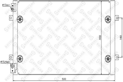 Конденсатор STELLOX 10-45511-SX