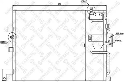 Конденсатор STELLOX 10-45512-SX