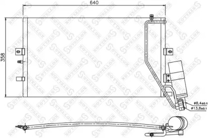 Конденсатор STELLOX 10-45513-SX