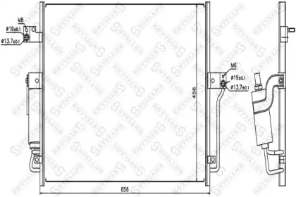 Конденсатор STELLOX 10-45519-SX