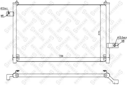 Конденсатор STELLOX 10-45522-SX