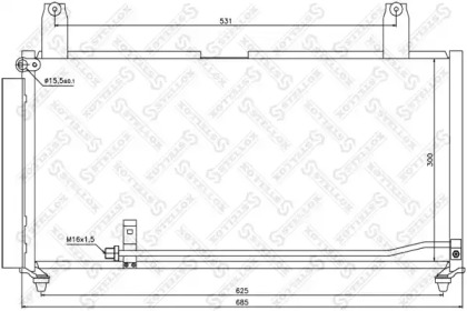 Конденсатор STELLOX 10-45526-SX