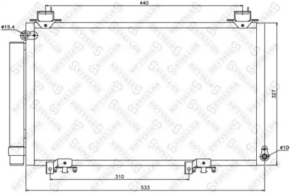 Конденсатор STELLOX 10-45538-SX