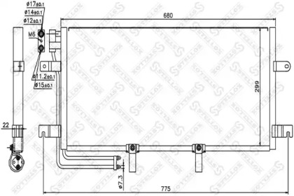 Конденсатор STELLOX 10-45544-SX