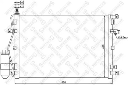 Конденсатор STELLOX 10-45545-SX