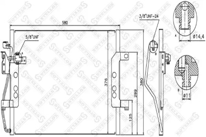 Конденсатор STELLOX 10-45551-SX