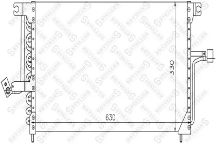 Конденсатор STELLOX 10-45553-SX