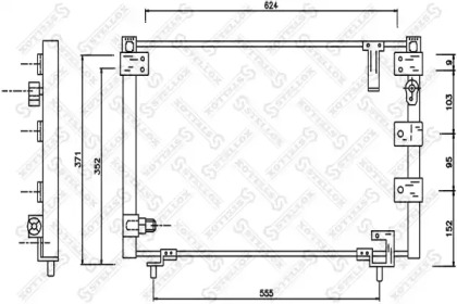 Конденсатор STELLOX 10-45558-SX