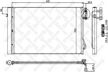 Конденсатор STELLOX 10-45575-SX