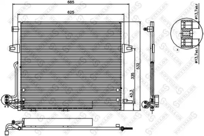 Конденсатор STELLOX 10-45582-SX