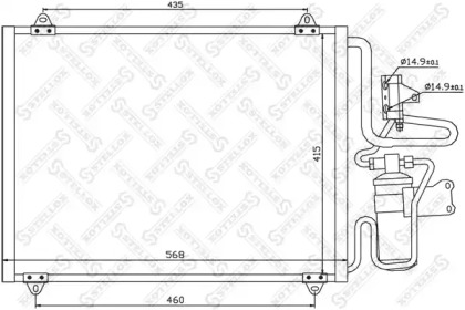 Конденсатор STELLOX 10-45590-SX