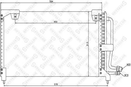 Конденсатор STELLOX 10-45601-SX