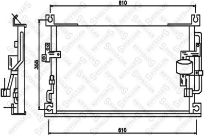 Конденсатор STELLOX 10-45604-SX