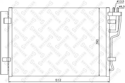 Конденсатор STELLOX 10-45609-SX