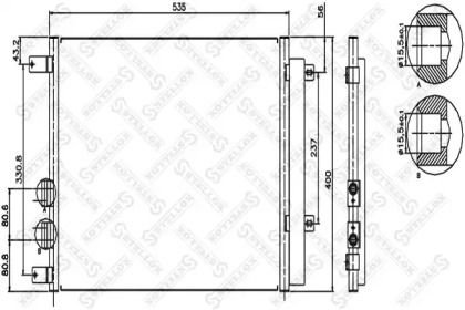 Конденсатор STELLOX 10-45616-SX