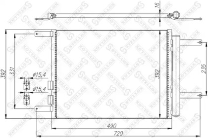 Конденсатор STELLOX 10-45617-SX