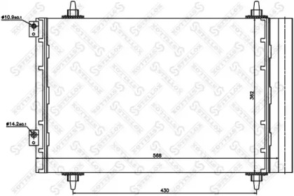 Конденсатор STELLOX 10-45618-SX