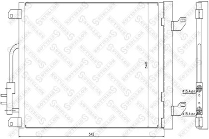 Конденсатор STELLOX 10-45629-SX