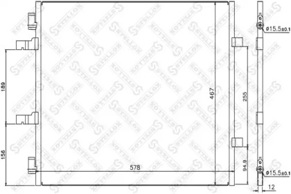 Конденсатор STELLOX 10-45631-SX