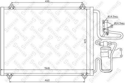 Конденсатор STELLOX 10-45633-SX