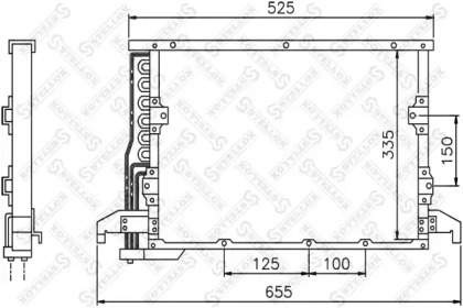 Конденсатор STELLOX 10-45643-SX