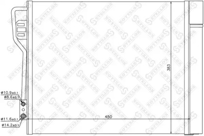 Конденсатор STELLOX 10-45645-SX