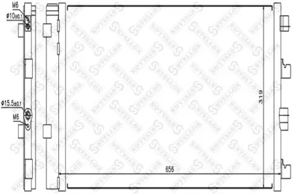 Конденсатор STELLOX 10-45650-SX