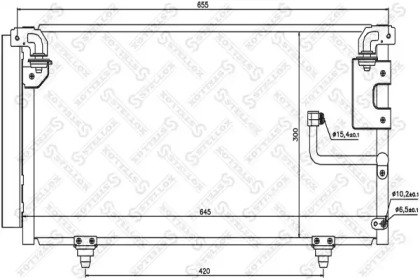 Конденсатор STELLOX 10-45657-SX