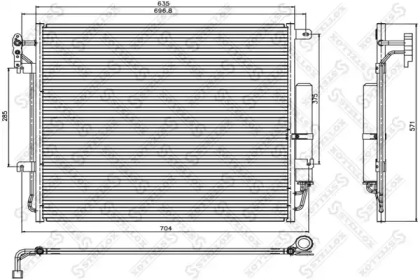 Конденсатор STELLOX 10-45660-SX