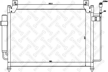 Конденсатор STELLOX 10-45664-SX