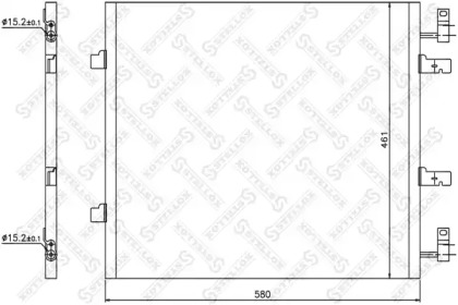 Конденсатор STELLOX 10-45666-SX