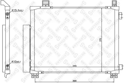 Конденсатор STELLOX 10-45671-SX