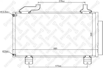 Конденсатор STELLOX 10-45672-SX