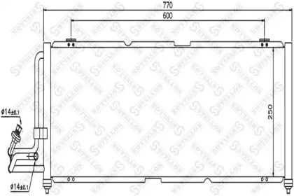 Конденсатор STELLOX 10-45676-SX