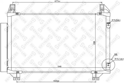 Конденсатор STELLOX 10-45685-SX